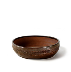 Vaso Bonsai Design Pots Oval 19,5x18x5,5 cm